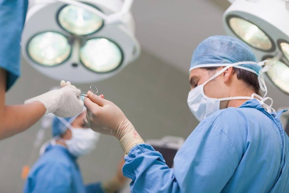 prostatitisaren tratamendu kirurgikoa
